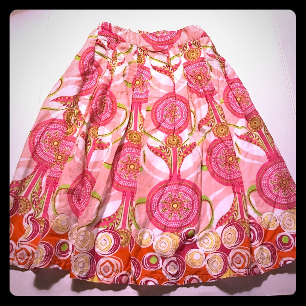 Pleated Skirt, fully lined, Girls size 7